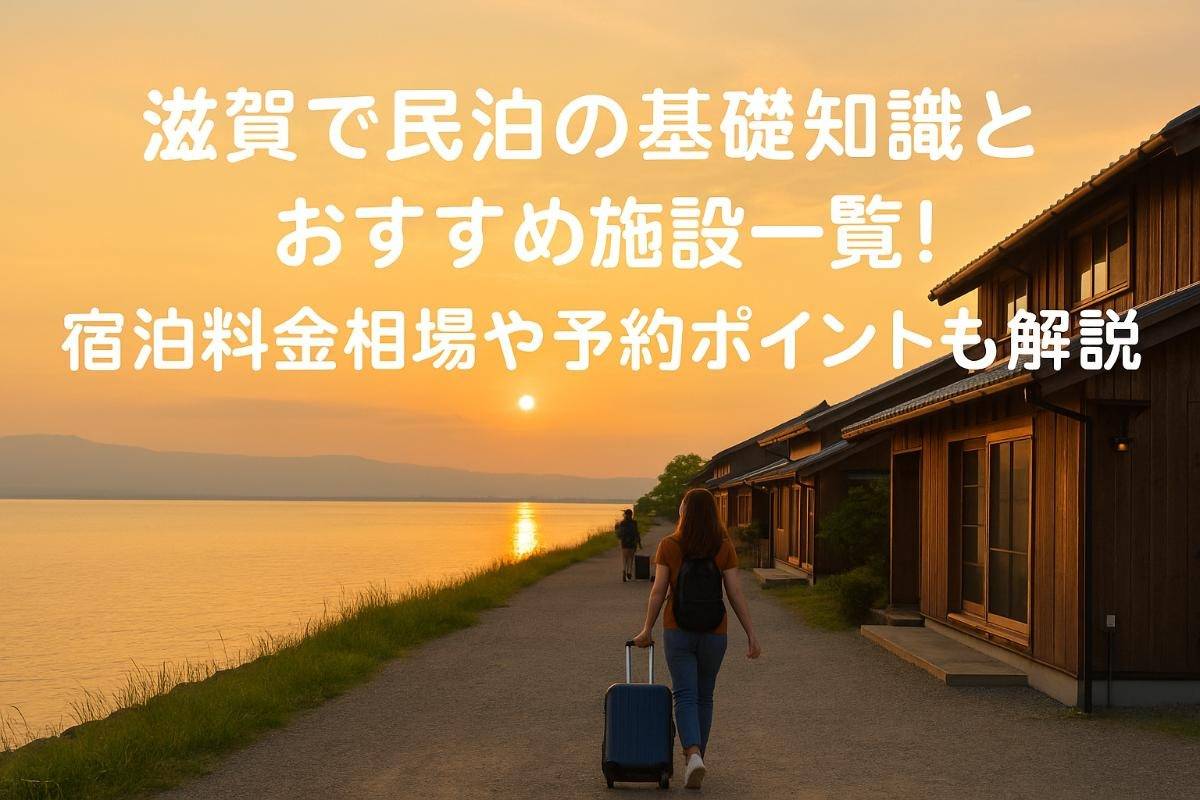 滋賀における民泊の基礎！予約・トラブル事例とその対策を解説